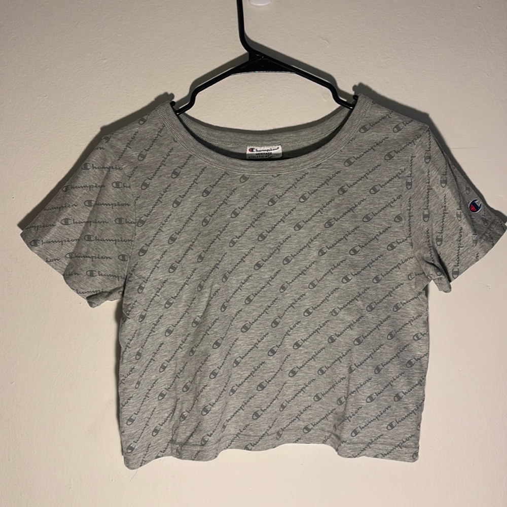 Champion Logo Crop Top size Small